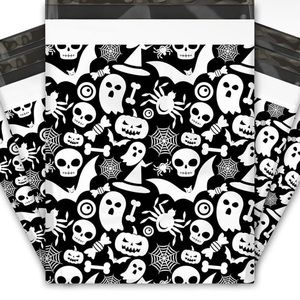 Ghost Skull Mailers 10x13